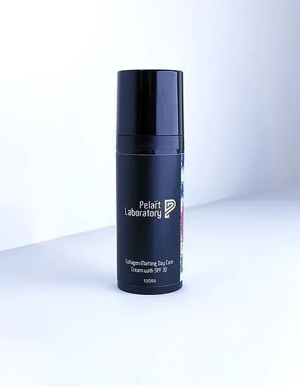 Денний матуючий крем із колагеном SPF 30 (з тоном) | Pelart Laboratory Collagen Matting Day Care Cream 50 мл 10055 фото