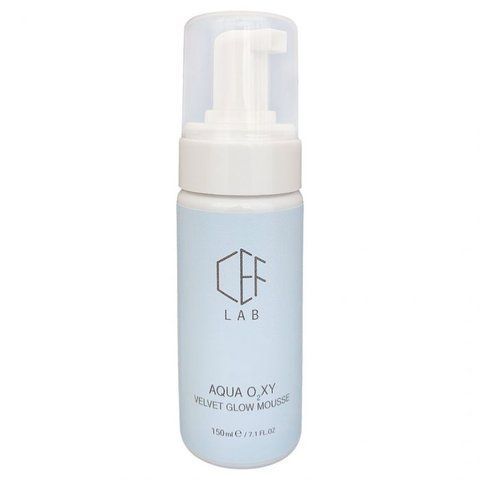 Шовковий антиоксидантний мус | CEF Lab Aqua O₂XY Velvet Glow Mousse 150 мл CL1501 фото