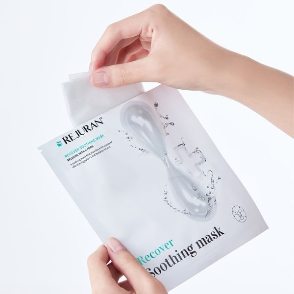 Заспокійлива маска для відновлення шкіри | REJURAN Recover Soothing Mask (5 шт.) rej013 фото