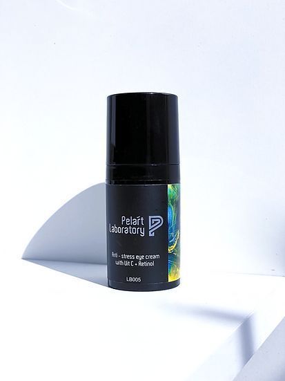 Антиоксидантний крем для шкіри навколо очей з віт С + Ретинол | Pelart Laboratory Anti-Stress Eye Cream With Vit C+Retinol 30 мл LB005 фото