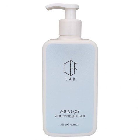 Антиоксидантний зволожуючий тонер | CEF Lab Aqua O₂XY Vitality Fresh Toner 250 мл CL1502 фото
