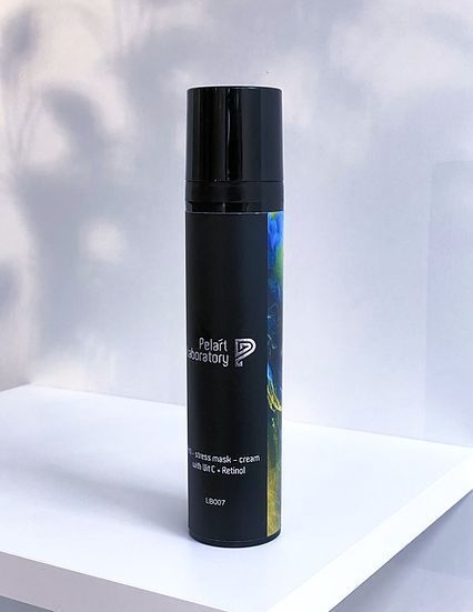 Антиоксидантна маска - крем з вітаміном С + Ретинол | Pelart Laboratory Anti-Stress Mask-Cream With Vit C+Retinol 30 мл LB007 фото
