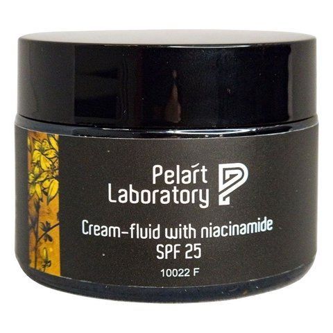 Крем-флюїд з ніацинамідом SPF 25 | Pelart Laboratory Cream Fluid With Niacinamide 50 мл 10022F фото