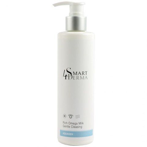 Розкішне молочко для вмивання &laquo;Омега&raquo; | Smart4Derma Rich Omega Milk Gentle Cleasing 250мл S4D500 фото