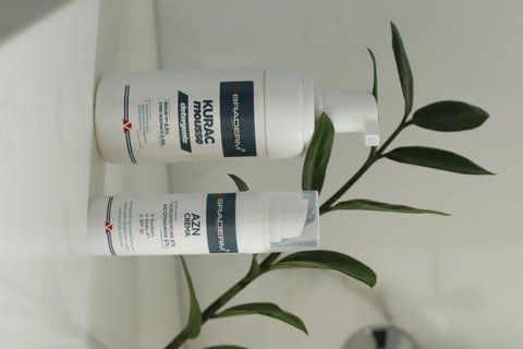 Kurac Mousse &mdash; ніжна пінка для вмивання з пребіотиками | BRADERM BRDM-003 фото