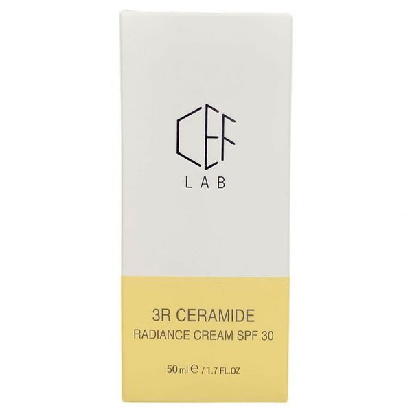 Антиоксидантний денний крем SPF 30 | CEF Lab 3R Ceramide Radiance Cream 50 мл CL1405 фото