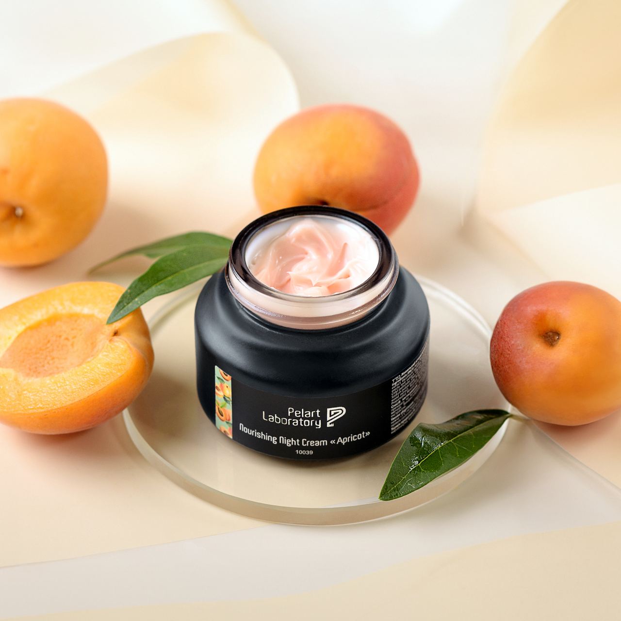 Поживний нічний крем для чутливої шкіри «APRICOT» | Pelart Laboratory Nourishing Night Cream