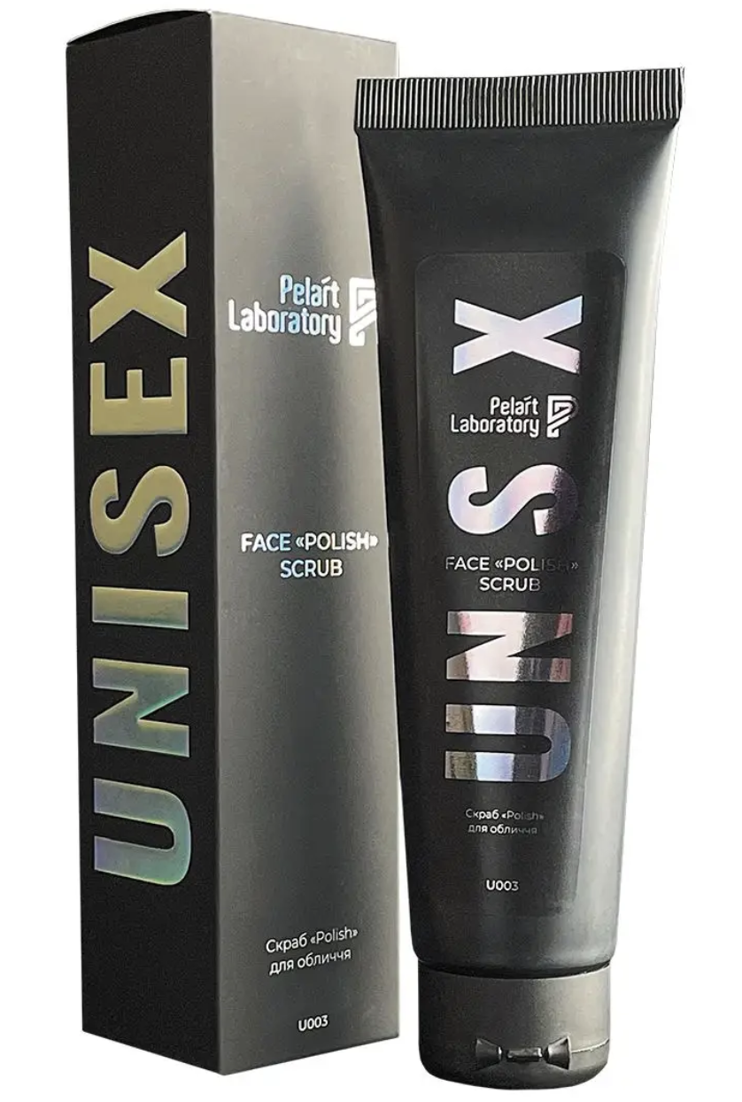 Скраб «Polish» для обличчя | Pelart Laboratory Unisex Face Scrub 100 мл